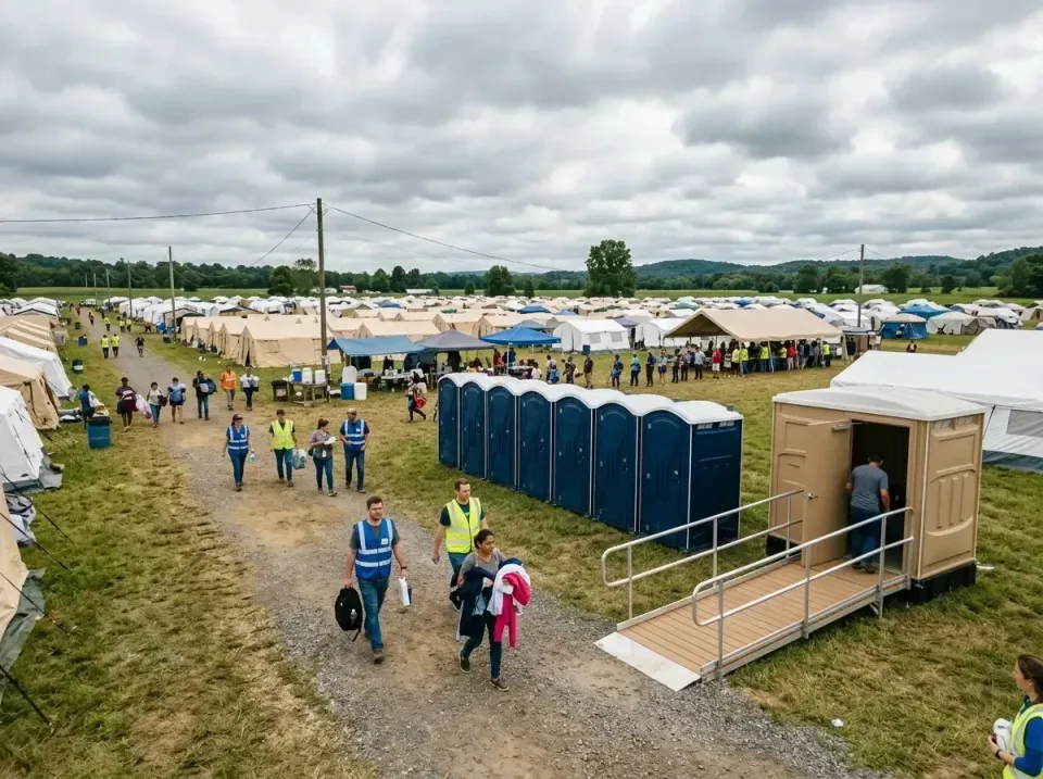 disaster-relief-camp-restrooms-010 — frequently asked questions, Dumpster & Portable Bathrooms Rental in Southchase, FL